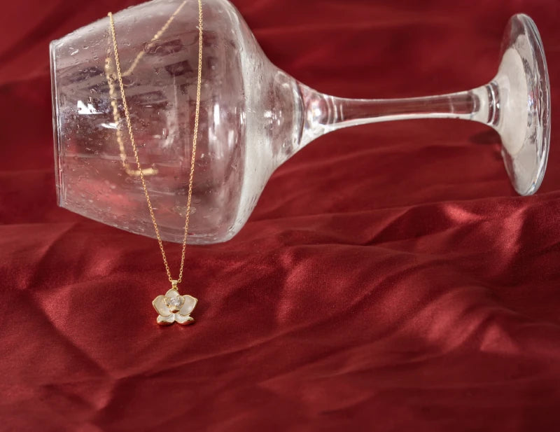 Floral Gold Necklace