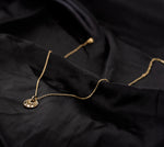 Load image into Gallery viewer, Sunburst Gold Pendant Necklace
