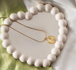 Load image into Gallery viewer, Molten Gold Pendant Necklace
