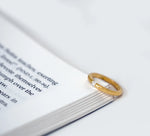 Load image into Gallery viewer, Dainty Stone Gold Ring
