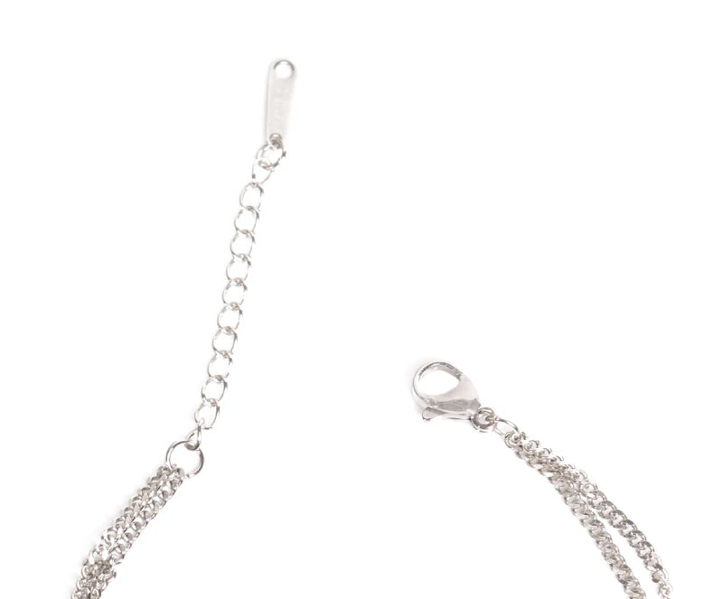 Geometric Silver Bracelet