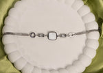 Load image into Gallery viewer, Geometric Silver Bracelet
