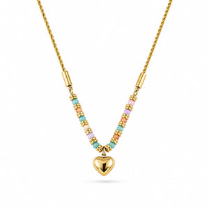 Pastel Love Heart Necklace