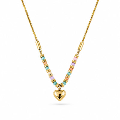 Pastel Love Heart Necklace