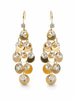 Load image into Gallery viewer, Champagne Cascade Earrings
