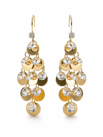 Champagne Cascade Earrings