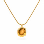 Load image into Gallery viewer, Molten Gold Pendant Necklace
