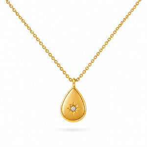 Gold Droplet Necklace