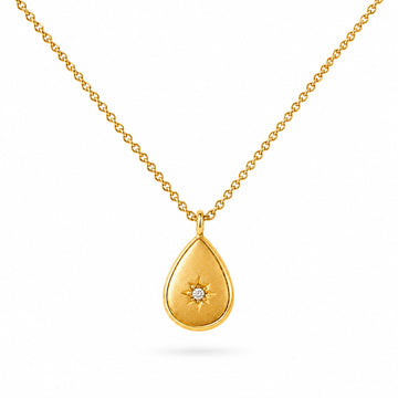 Gold Droplet Necklace