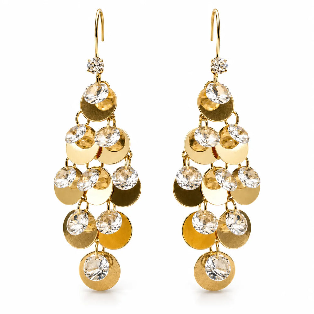 Champagne Cascade Earrings
