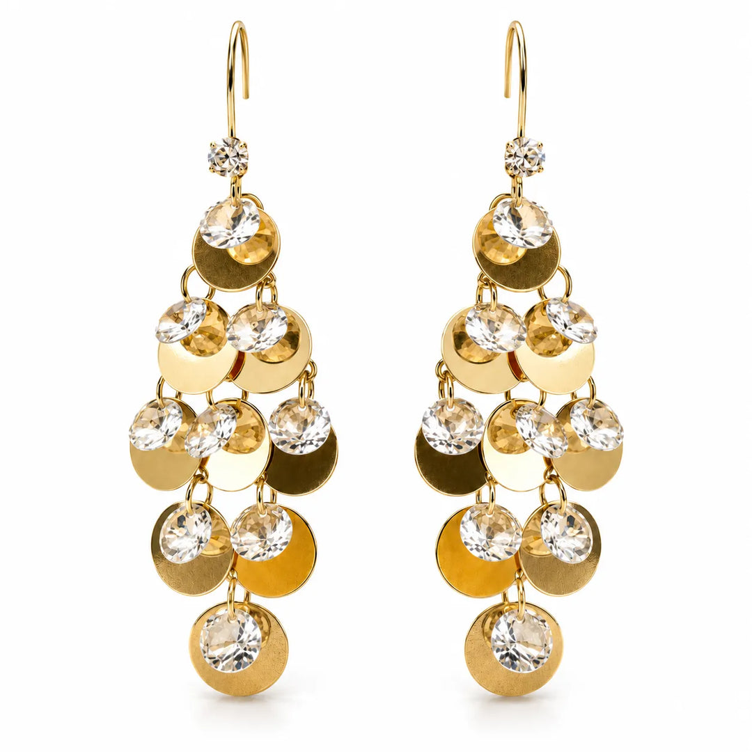Champagne Cascade Earrings