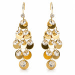 Load image into Gallery viewer, Champagne Cascade Earrings
