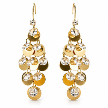 Champagne Cascade Earrings