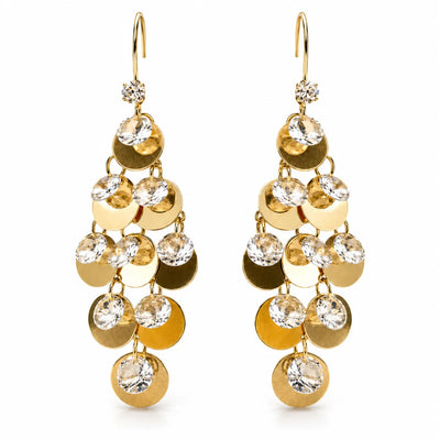 Champagne Cascade Earrings