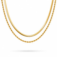 Dual Layer Essential Chain Necklace