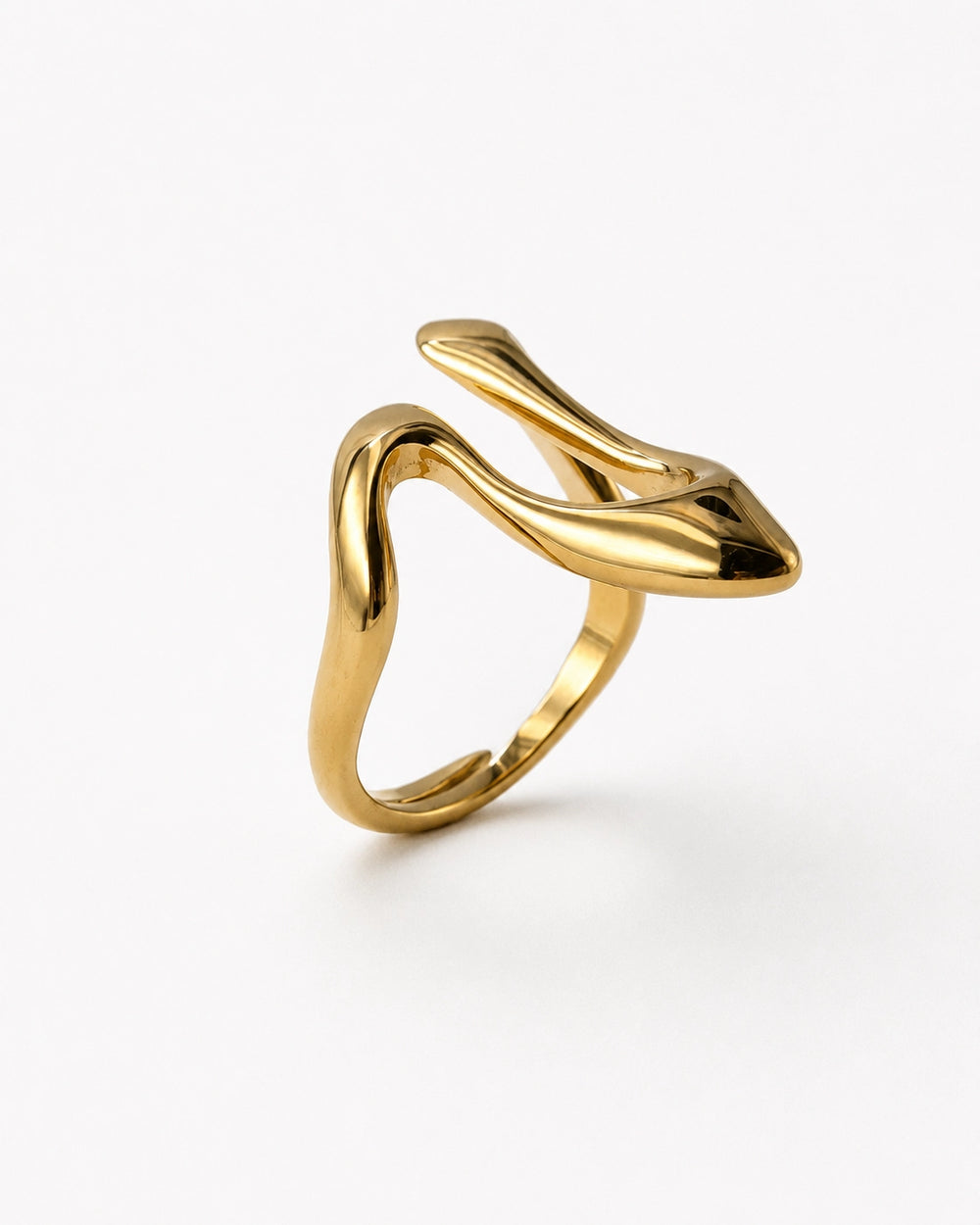 Fluid Wave Ring