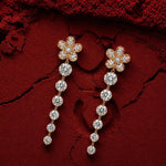 Load image into Gallery viewer, Celestial Bloom Statement Earrings
