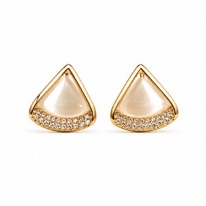 Lumière Triangle Studs