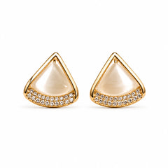 Lumière Triangle Studs