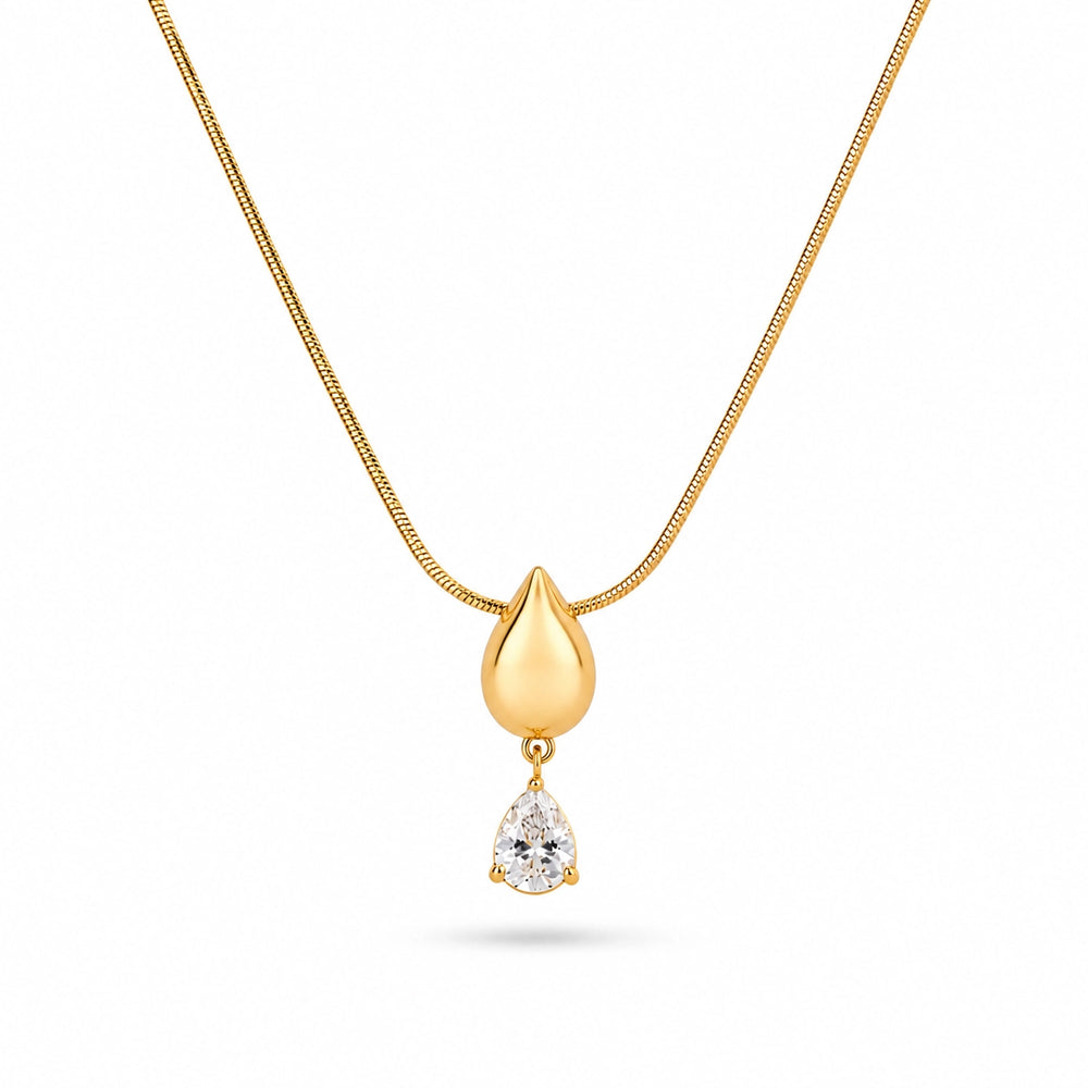Solara Teardrop Necklace