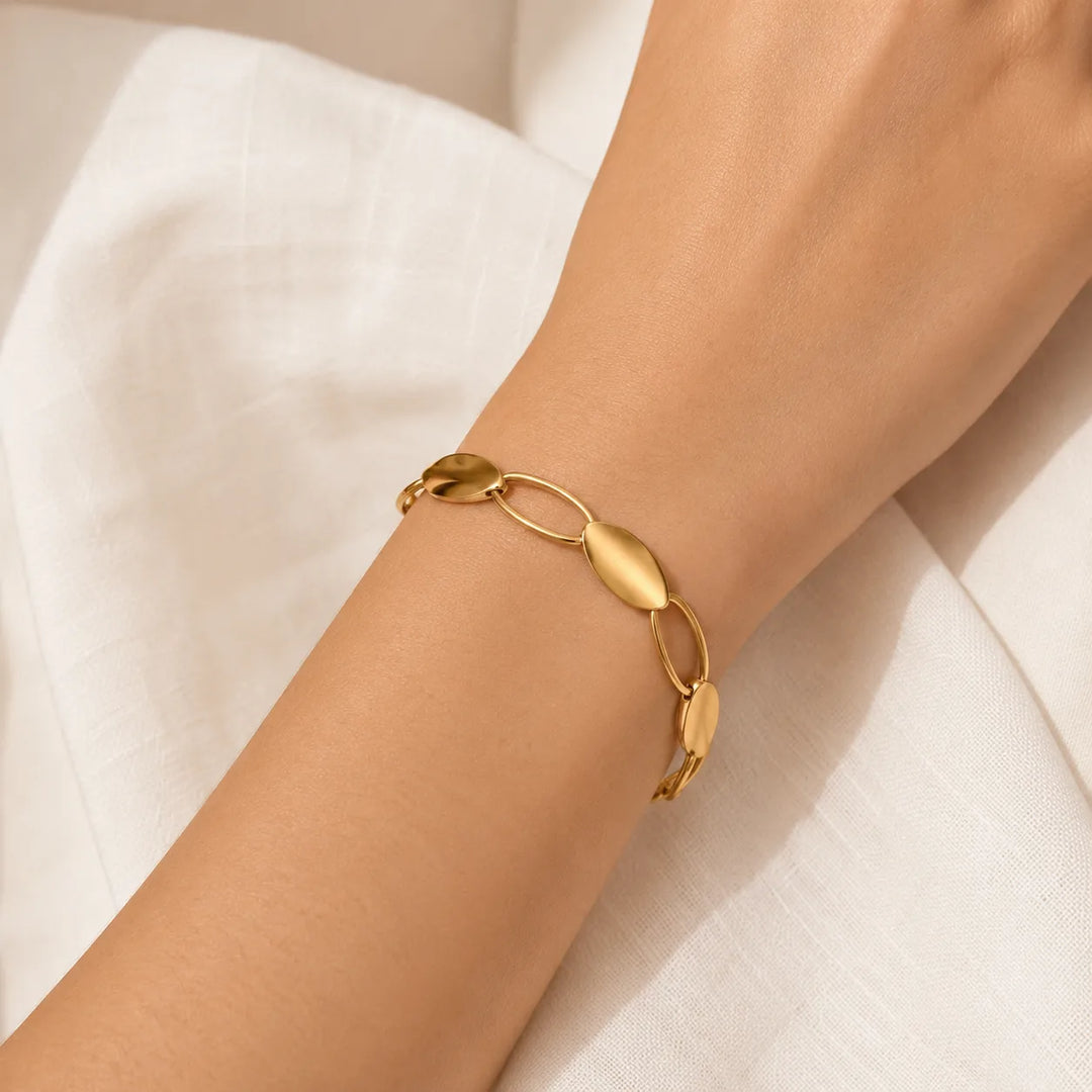 Golden Muse Link Bracelet