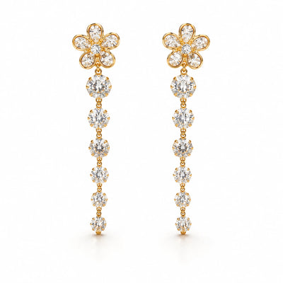 Celestial Bloom Statement Earrings