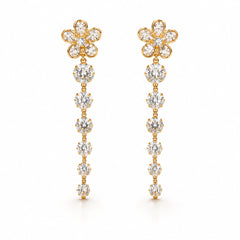 Celestial Bloom Statement Earrings