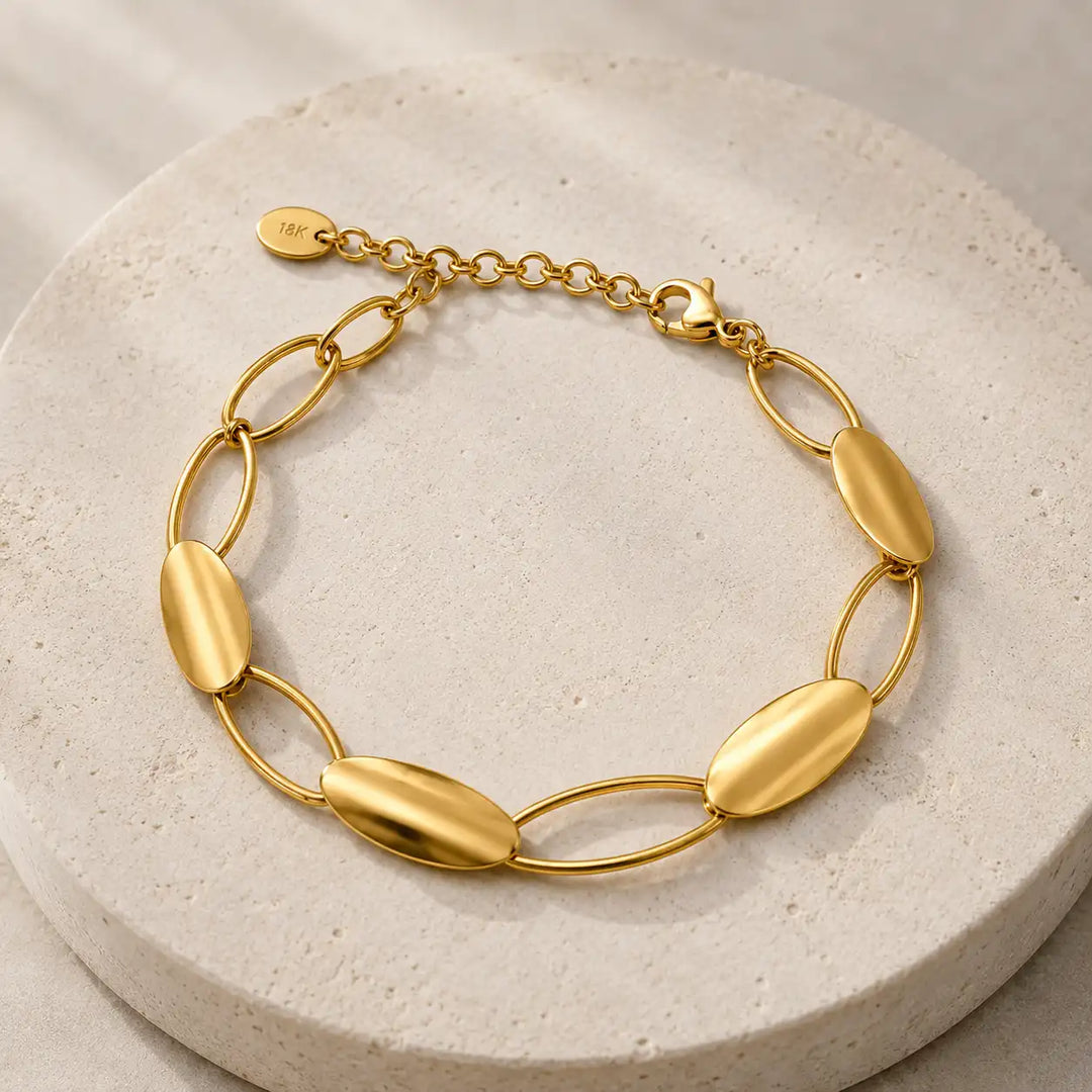 Golden Muse Link Bracelet