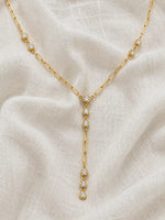 Load image into Gallery viewer, Starlight Cascade Lariat Necklace
